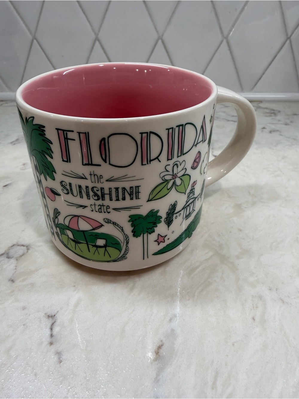 Starbucks Been There Series Florida Coffee Mug 14oz